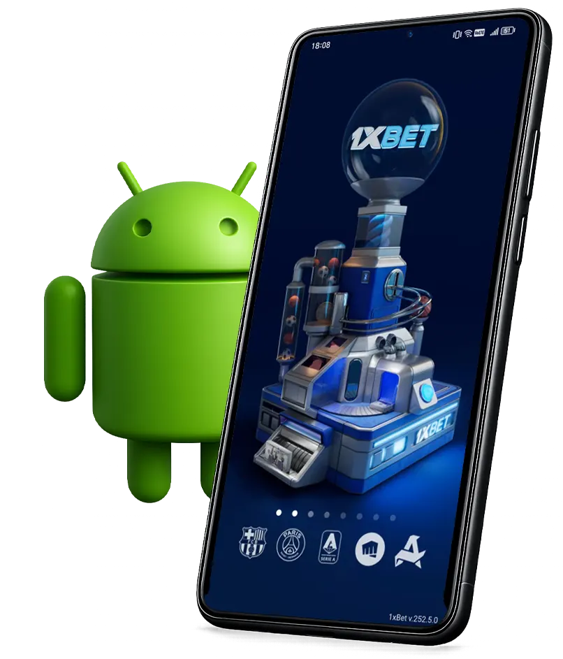 1xBet APK Somalia Android betting app download on smartphone